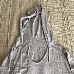 Halara hooded V neck sweatshirt